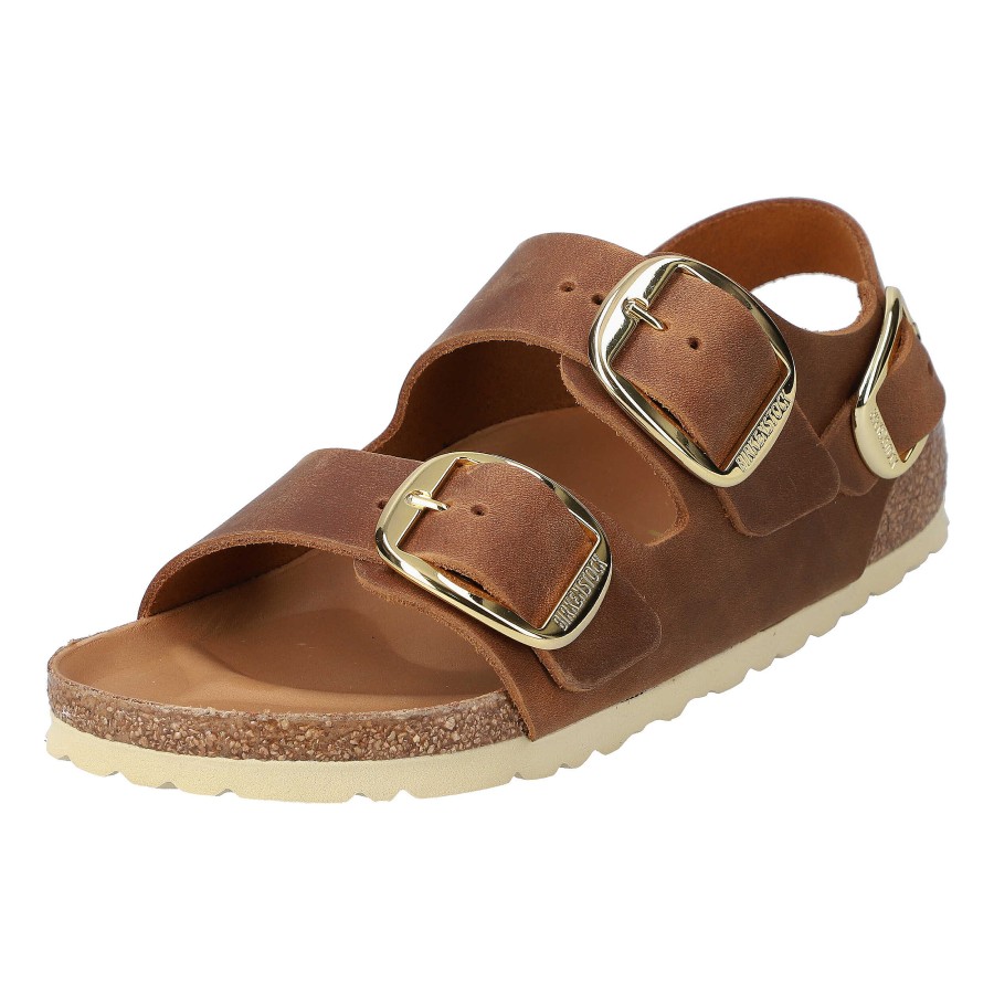 Damen Birkenstock Sandalen | Milano Big Buckle