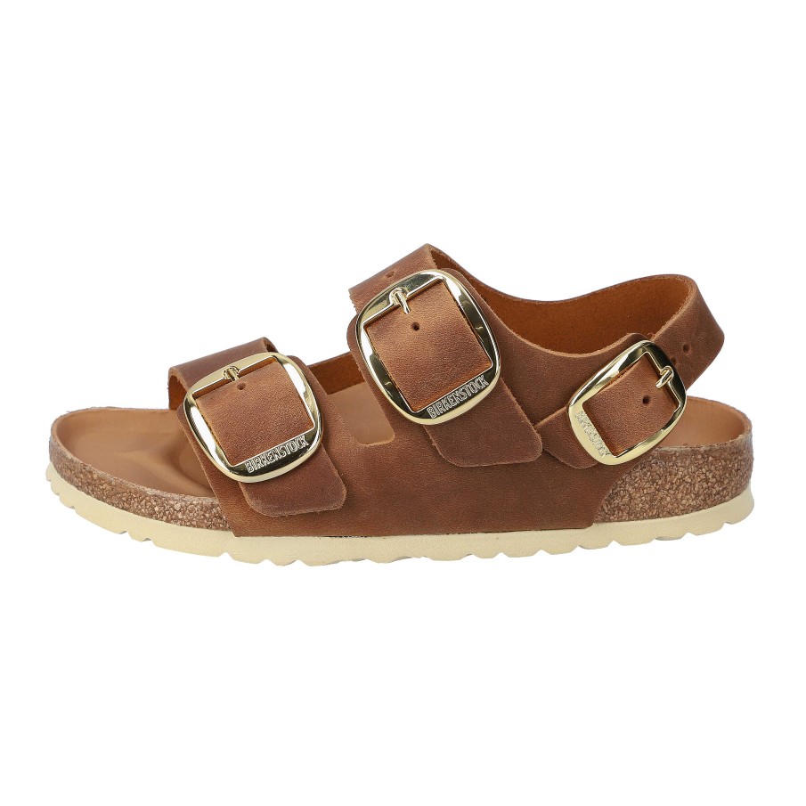 Damen Birkenstock Sandalen | Milano Big Buckle