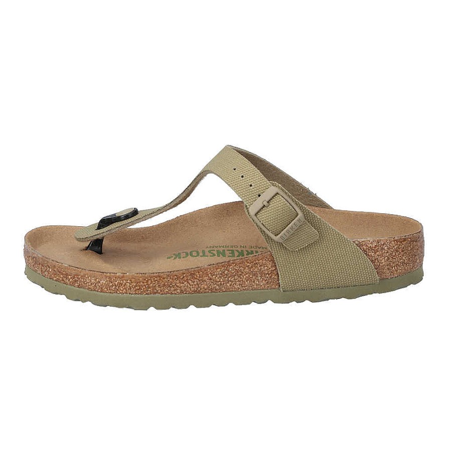 Damen Birkenstock Pantoletten | Gizeh Rivet Logo