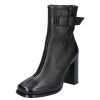 Damen Calvin Klein Stiefeletten | Heel Buckle Boot Lth