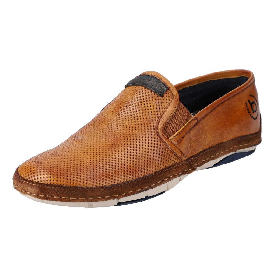 Herren Bugatti Slipper & Mokassins | Sandstone