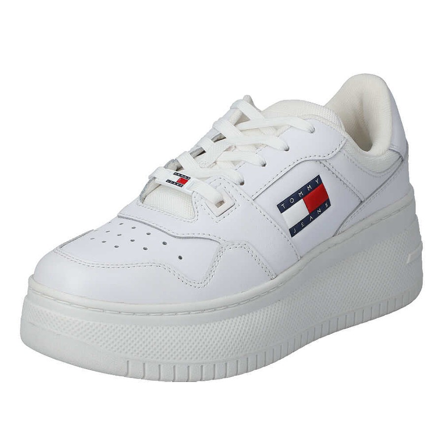 Damen Tommy Hilfiger Schnurschuhe | Tjw Retro Basket Flatform Ess