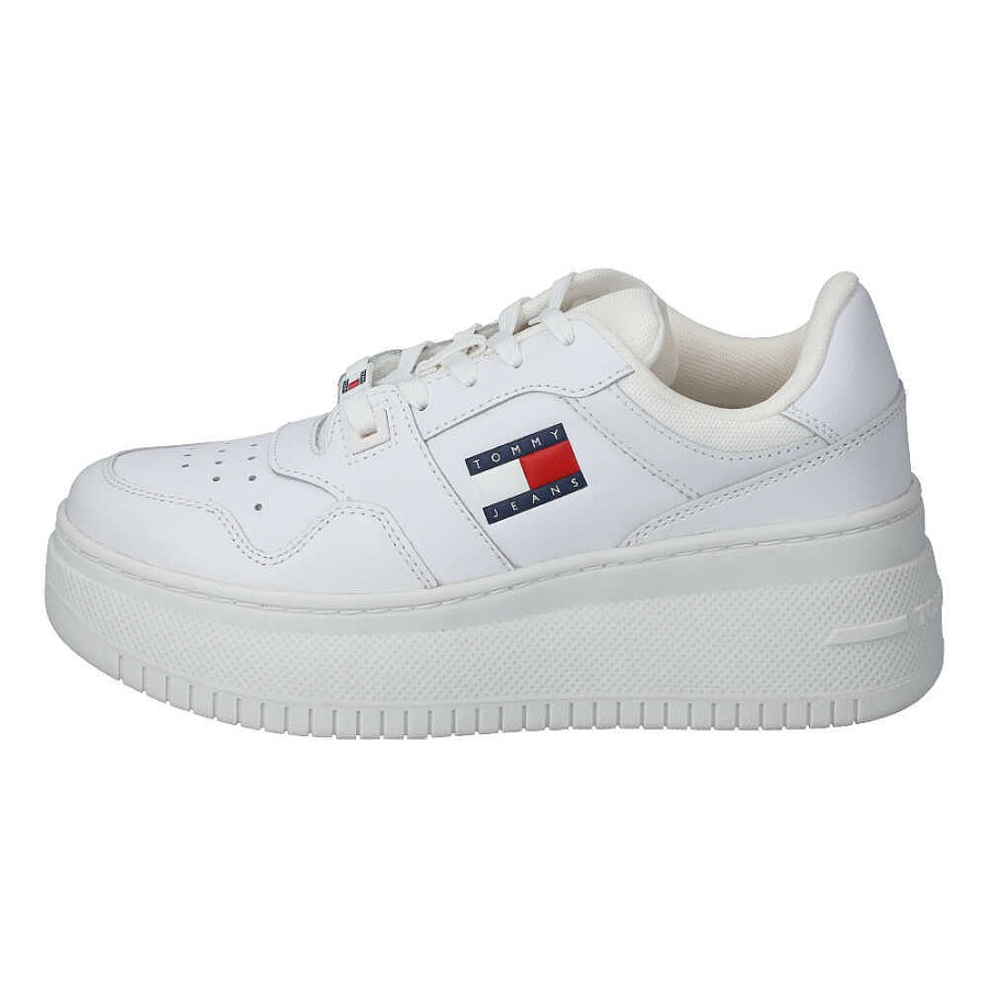 Damen Tommy Hilfiger Schnurschuhe | Tjw Retro Basket Flatform Ess