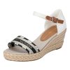 Damen Tommy Hilfiger Espadrilles | Corporate Webbing Low Wedge