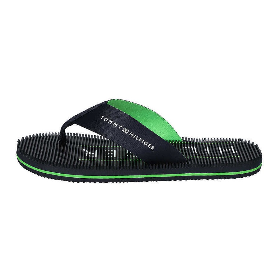 Herren Tommy Hilfiger Pantoletten | Massage Footbed Beach Sandal