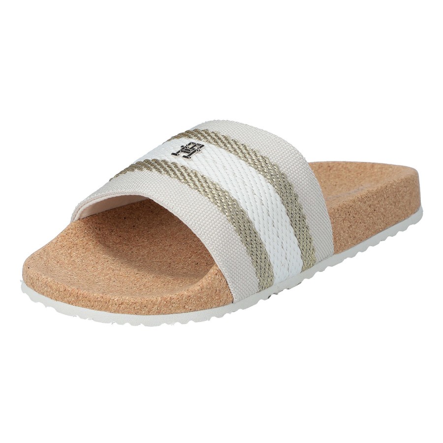 Damen Tommy Hilfiger Pantoletten | Tommy Fresh Webbing Slide