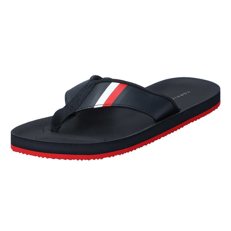 Herren Tommy Hilfiger Pantoletten | Comfortable Padded Beachsandal