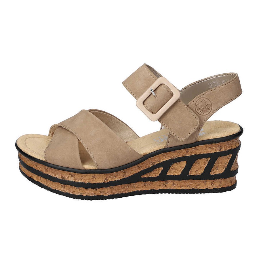 Damen Rieker Sandalen | Sandalette