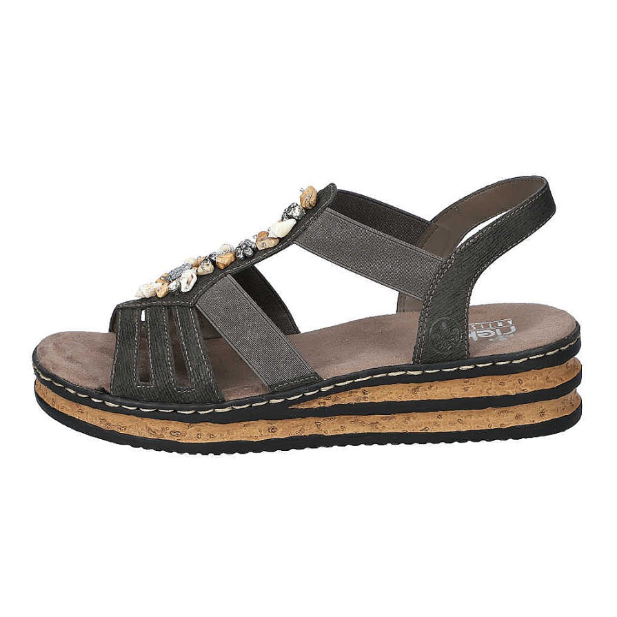 Damen Rieker Sandalen | Sandalette