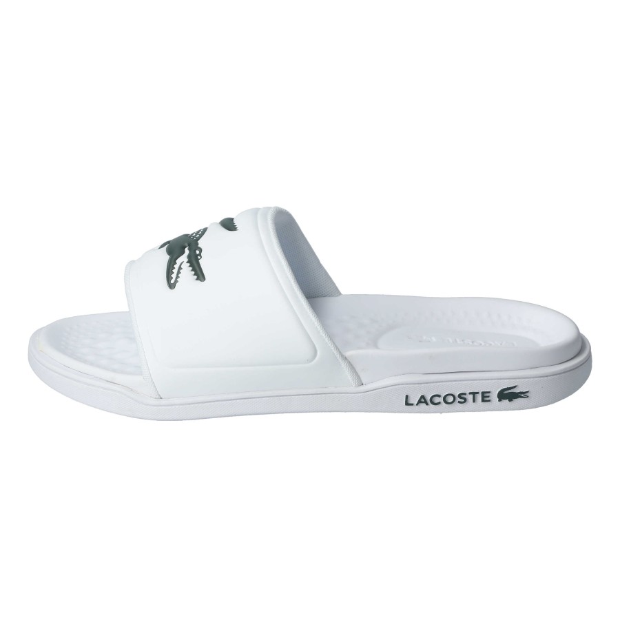 Herren Lacoste Pantoletten | Croco Dualiste