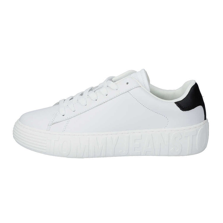 Herren Tommy Hilfiger Sneakers | Tommy Jeans Leather Outsole