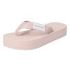 Damen Calvin Klein Pantoletten | Flatform Flipflop