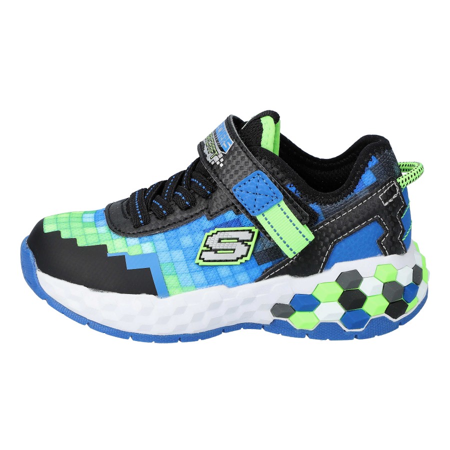 Kinder Skechers Klettschuhe | Mega-Craft 2.0