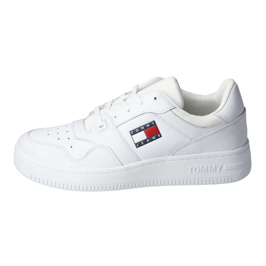 Herren Tommy Hilfiger Sneakers | Tommy Jeans Retro Basket