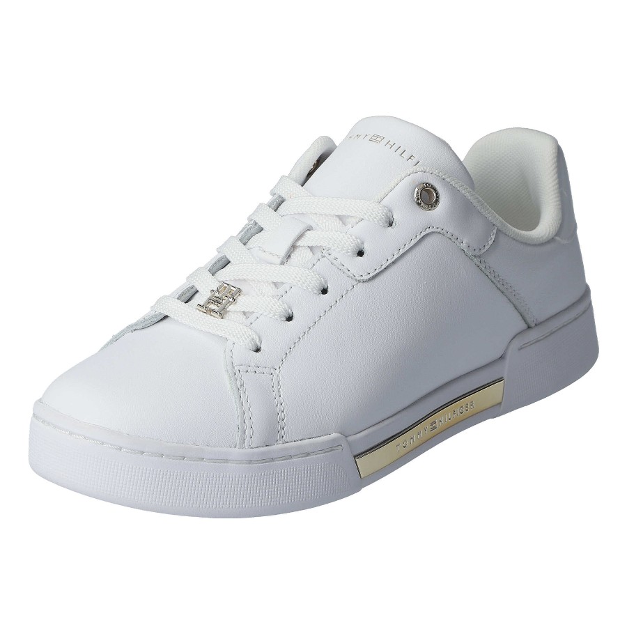 Damen Tommy Hilfiger Sneakers | Court Sneaker Golden Th