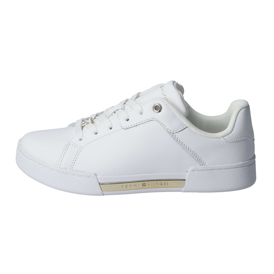 Damen Tommy Hilfiger Sneakers | Court Sneaker Golden Th