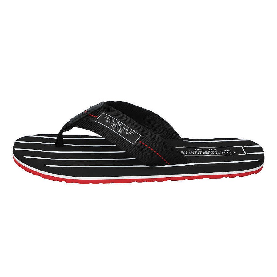 Herren Tommy Hilfiger Pantoletten | Patch Hilfiger Beach Sandal