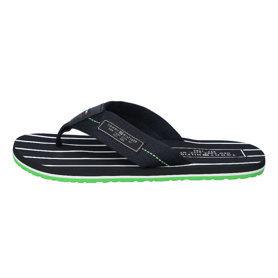 Herren Tommy Hilfiger Pantoletten | Patch Hilfiger Beach Sandal